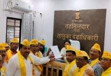 ओबीसींचे बल्लारपूर येथे एक दिवसीय लाक्षणिक उपोषण. – राष्ट्रीय ओबीसी महासंघ तसेच ओबीसी समन्वय समिती व सर्व जातीय संघटनांचा सहभाग.