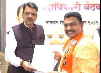 आमदार देवराव भोंगळे यांची मा. मुख्यमंत्री महोदयांची भेट…