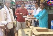 डॉ. बाबासाहेब आंबेडकर जयंतीनिमित्त घोट येथे नाश्ता वाटपाचा उपक्रम उत्साहात पार पडला