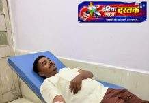 रक्तदान करून नगरसेवक तथा समर्पण ट्रस्ट अध्यक्षांनी जपली सामाजिक बांधिलकी…