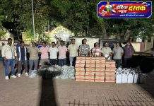 बनावट नंबर प्लेटचा वापर करून अवैध दारू तस्करी; गडचिरोली पोलिसांची धडाकेबाज कारवाई