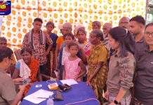 ताडगावच्या आठवडी बाजारात गडचिरोली पोलिसांचे आरोग्यदूत अभियान; 61 नागरिकांची मोफत तपासणी…